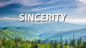 sincerity